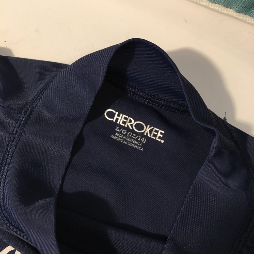 Cherokee Girl's Rash Guard ~ large - Picture 2 of 3